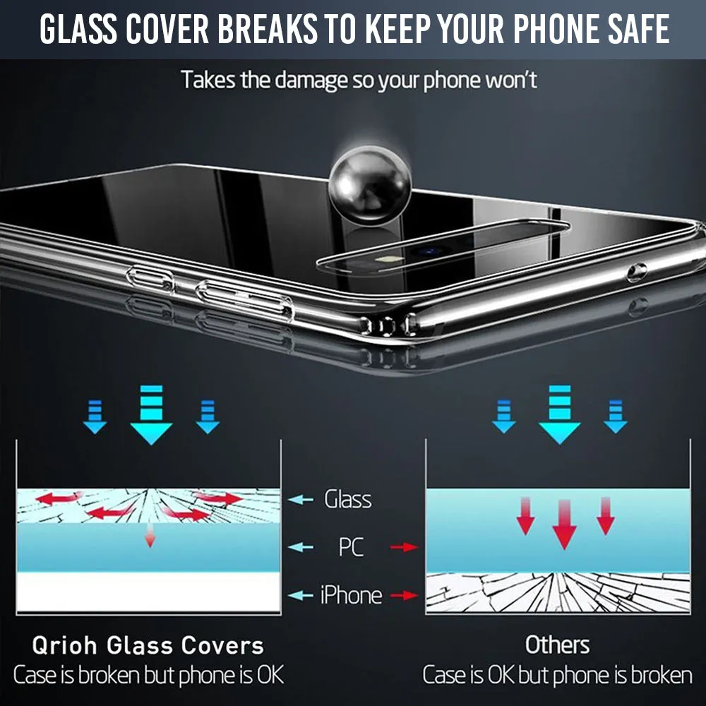 Abstract Arrow Pattern Glass Case For OnePlus 6T