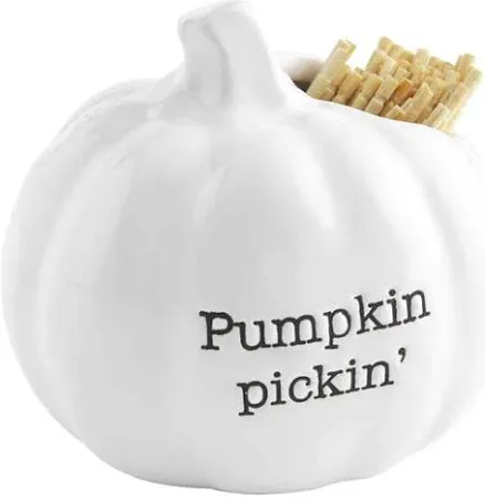 Fall Toothpick Holder 3 Styles Mud Pie