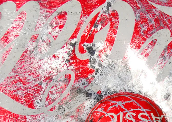 Hand Signed PRINT by Chris Duncan, SPIDERMAN on Coke Can