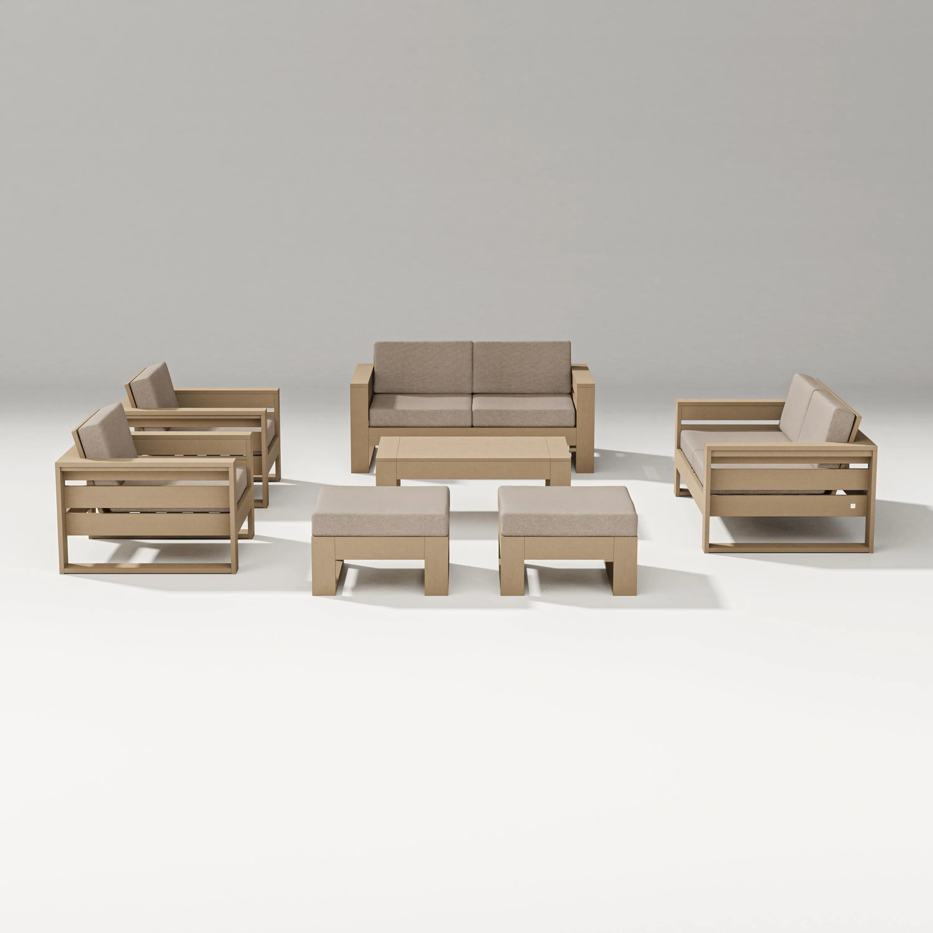 Latitude 7-Piece Lounge Loveseat Set