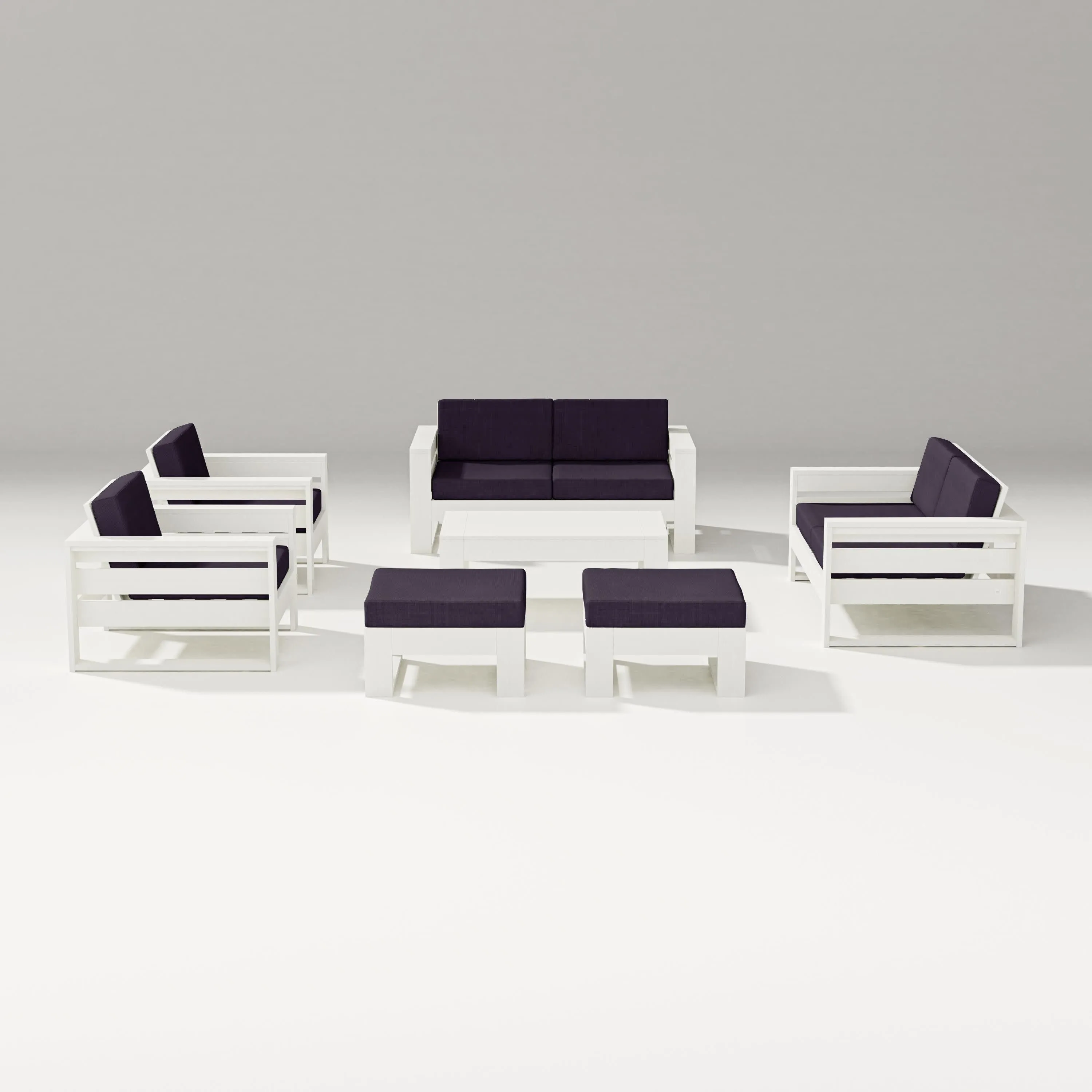 Latitude 7-Piece Lounge Loveseat Set