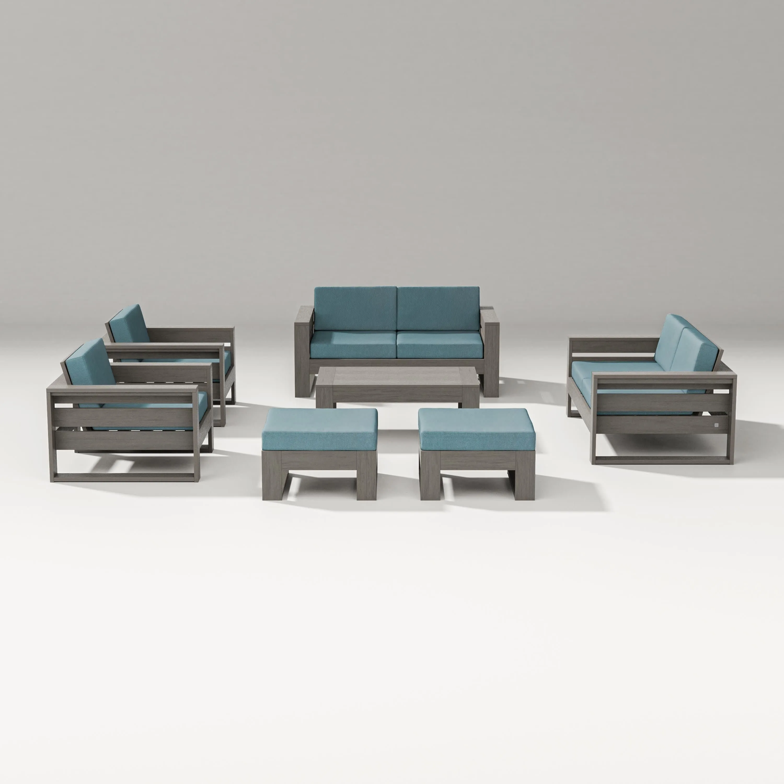 Latitude 7-Piece Lounge Loveseat Set