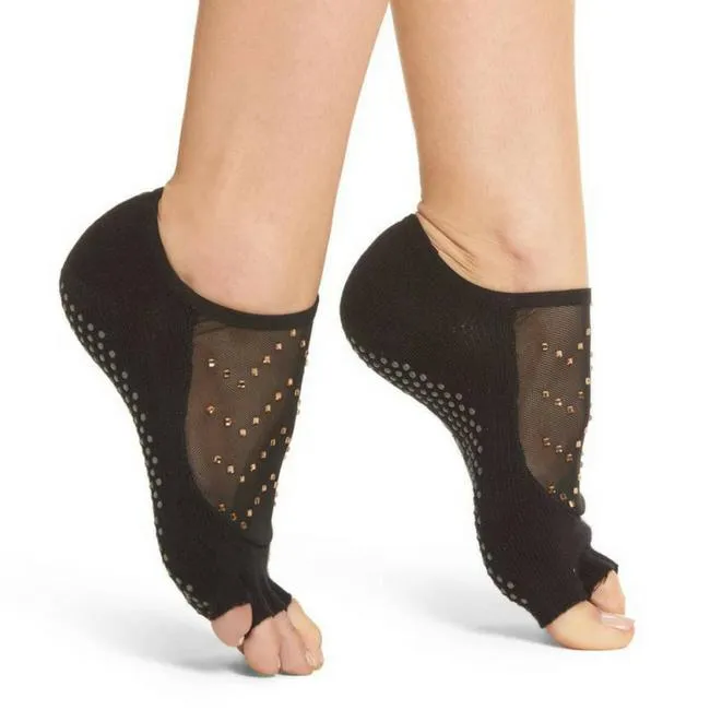 Luna Half Toe Grip Socks - Grip Socks (Barre / Pilates / Yoga)