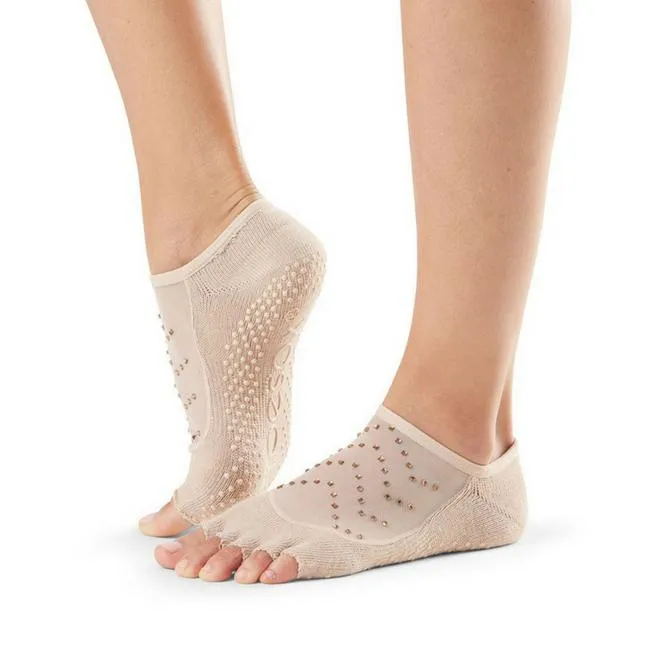 Luna Half Toe Grip Socks - Grip Socks (Barre / Pilates / Yoga)