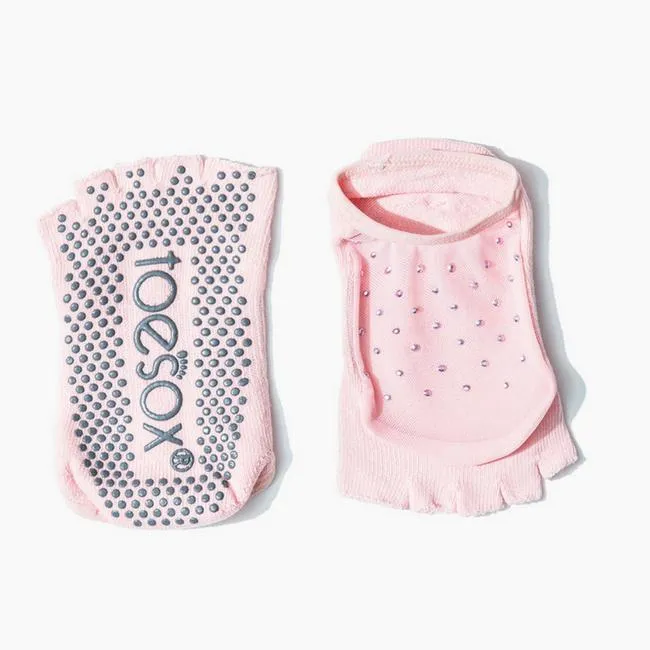 Luna Half Toe Grip Socks - Grip Socks (Barre / Pilates / Yoga)