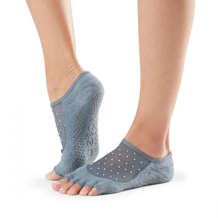 Luna Half Toe Grip Socks - Grip Socks (Barre / Pilates / Yoga)