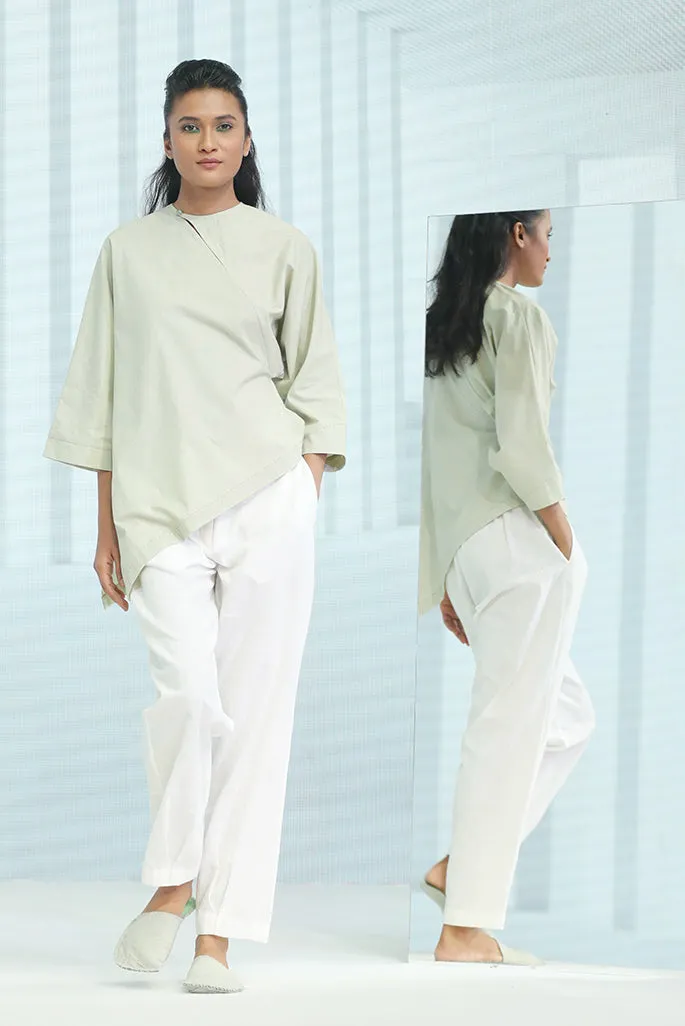 Organic Cotton Asymmetric Top