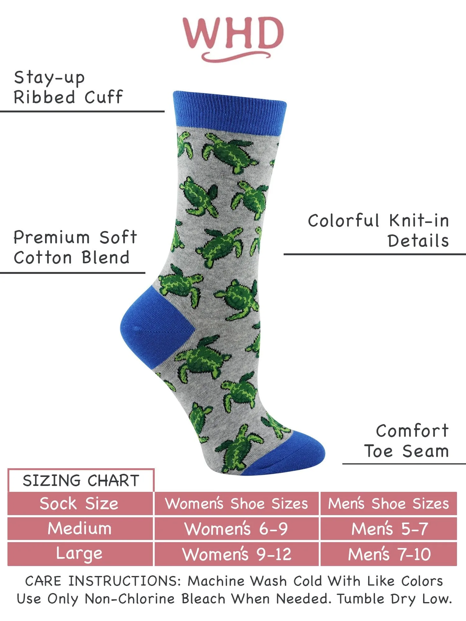 Sea Turtle Socks Perfect Sea Turtle Lovers Gift