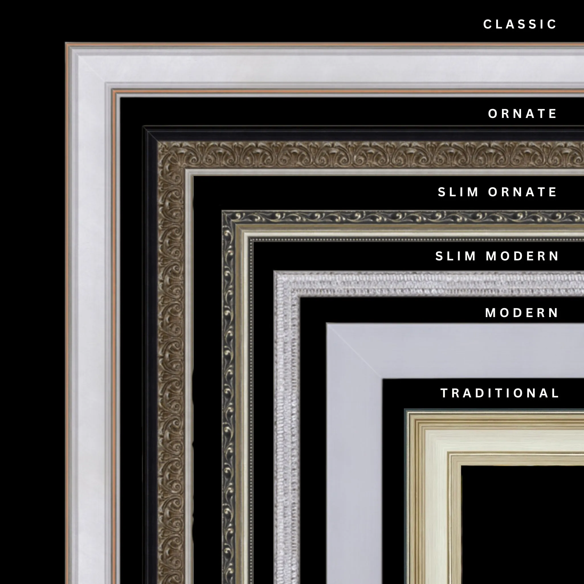 Silver 17x18 Picture Frame Ornate Traditional Classic Antique
