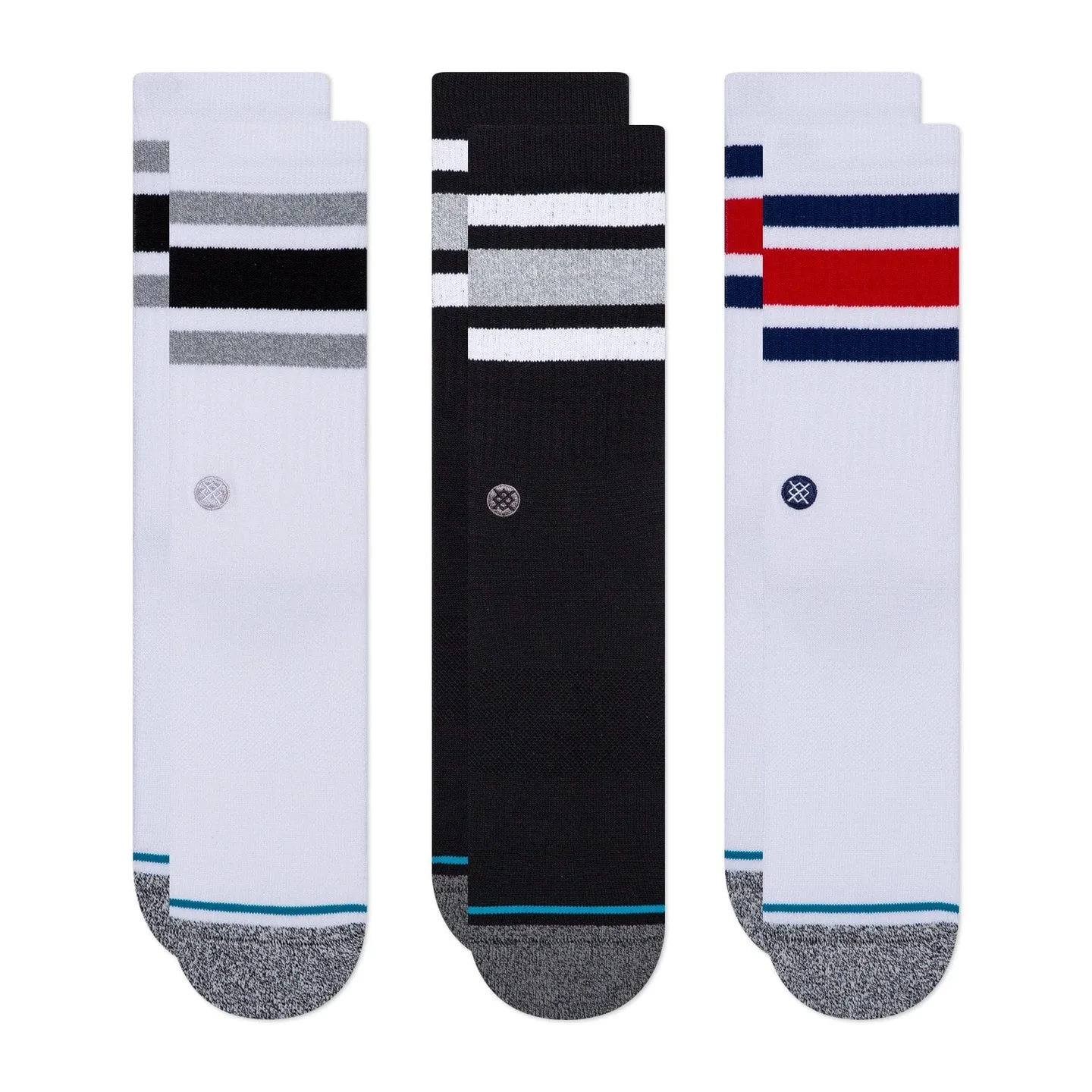 STANCE SOCKS BOYD 3 PACK MULTI COLOR