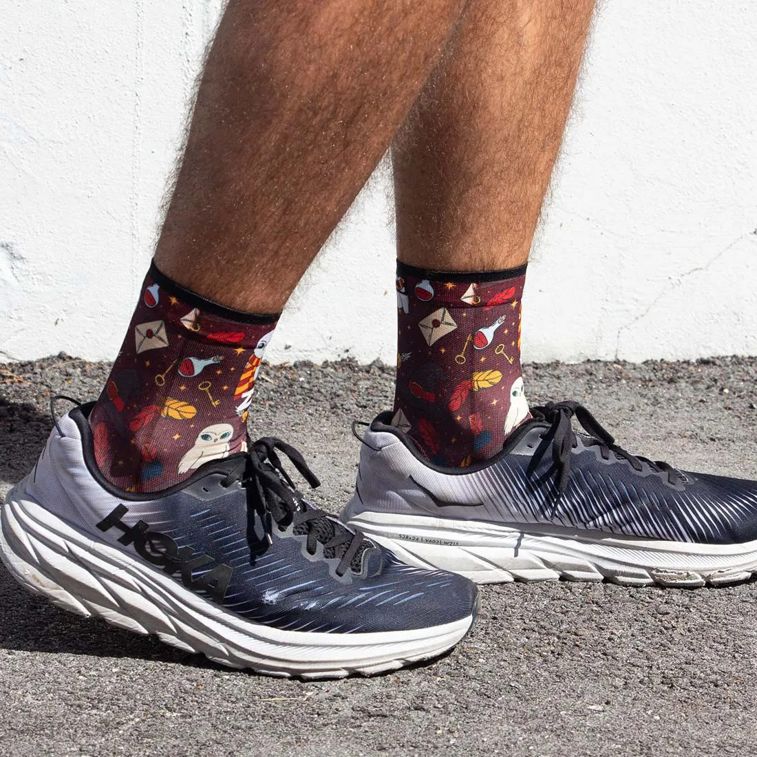 Wizard Harry Vibes Socks (Mini-Crew)
